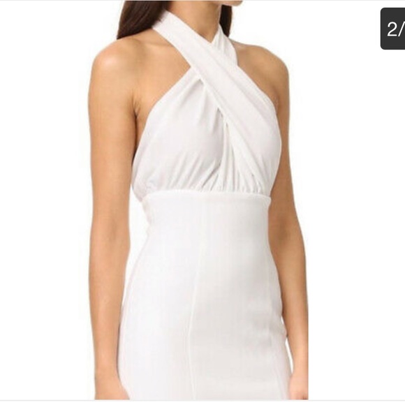 Misha Collection Vedette Halter Open back white - Picture 2 of 4